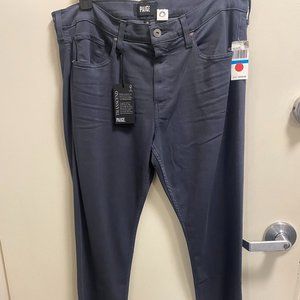 PAIGE Slim Fit Gray Mens pants